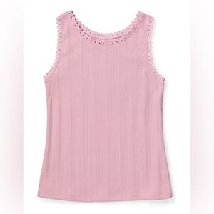 Thereabouts Little & Big Girls Rib Scoop Neck Tank Top